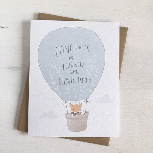 Little Adventurer Greeting Card