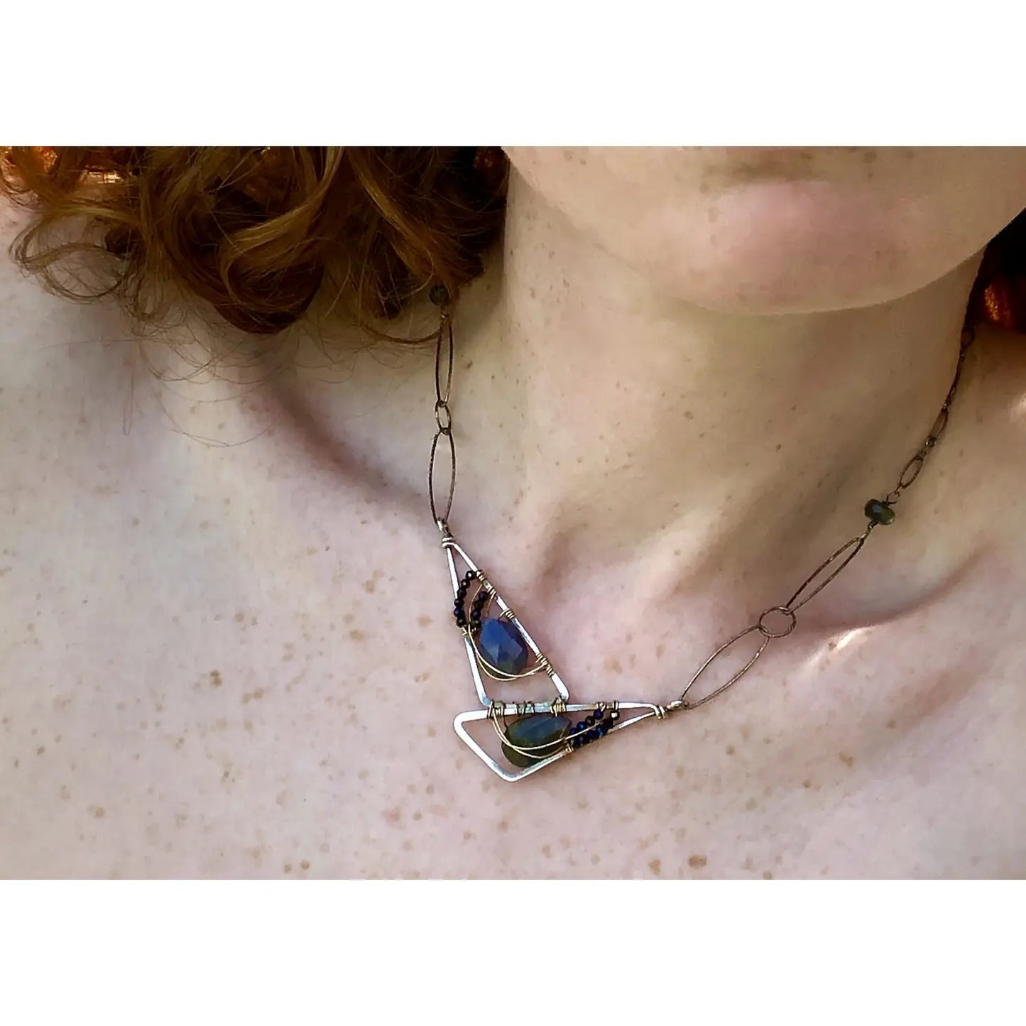 Art By Any Means Interrupted Angle Necklace