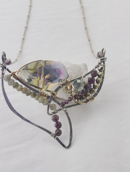Art By Any Means Hummingbird Necklace