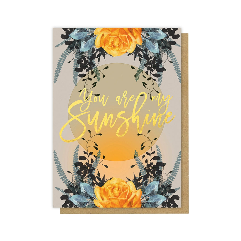 Papaya SUNSHINE Greeting Card