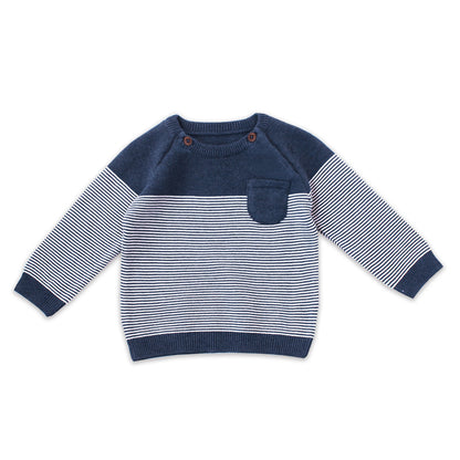 Viverano Organics  Raglan Pullover Knit Sweater