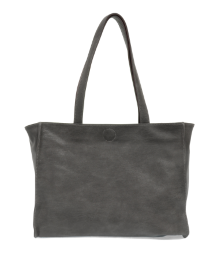 Joy Susan Vegan Leather Tatum Reversible Tote Bag - Multiple Colors