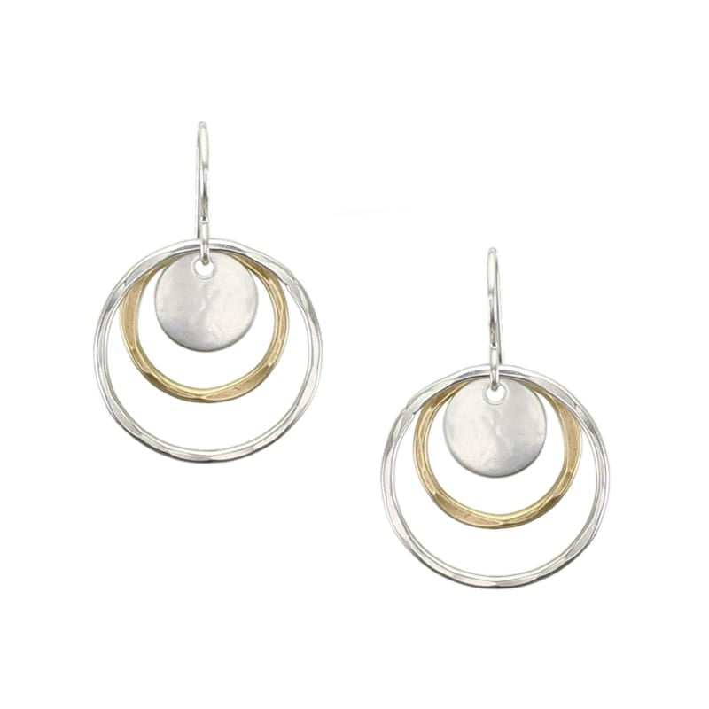 Marjorie Baer Earrings Marjorie Baer Earrings - E9179DW 96755365 Marjorie Baer Earrings - E9179DW silver gold brass