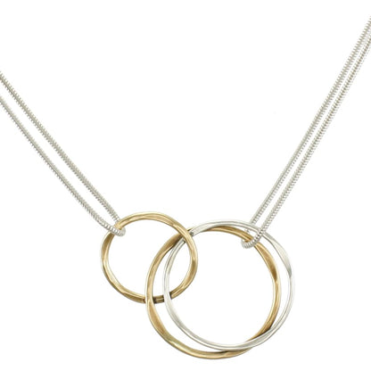Marjorie Baer Necklaces Marjorie Baer Necklace - N8105D 65043877 Marjorie Baer Necklace - N8105D silver gold brass