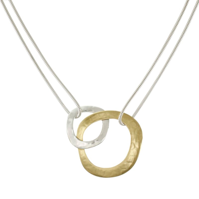 Marjorie Baer Necklaces Marjorie Baer Necklace - N3128D 60194213 Marjorie Baer Necklace - N3128D brass silver gold