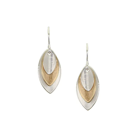 Marjorie Baer Earrings Marjorie Baer Earrings - E0654DW 64008670 Marjorie Baer Earrings - E0654DW silver brass gold
