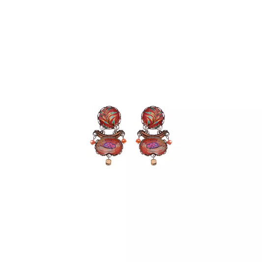 Ayala Bar Warm Energy Petunia Earrings