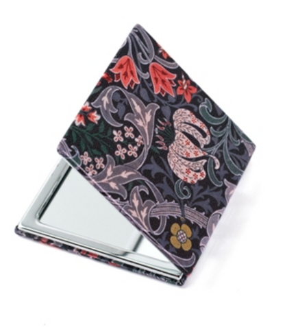 Value Arts Golden Lily Travel Compact Mirror