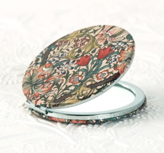 Lily Round Travel Compact Mirror