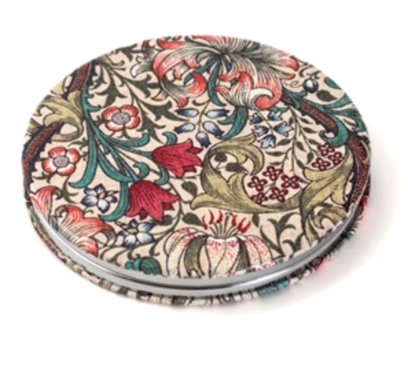 Lily Round Travel Compact Mirror