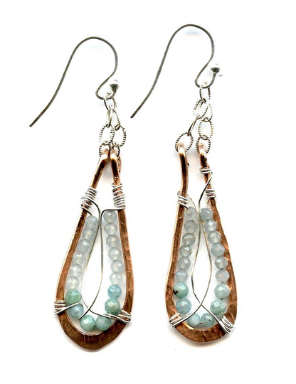 Art By Any Means Amazonite Drop Earrings