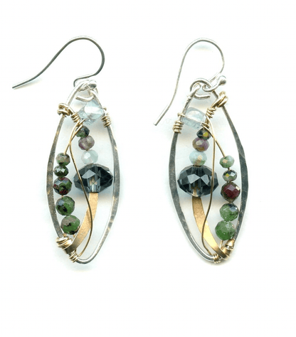 Art By Any Means Earrings Art By Any Means Crystal Garden Earrings 90063838 Art By Any Means Crystal Garden Earrings