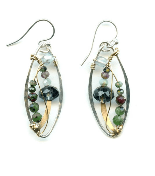 Art By Any Means Earrings Art By Any Means Crystal Garden Earrings 90063838 Art By Any Means Crystal Garden Earrings