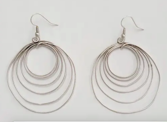 Chanour Turkish Silver Earrings - #050-4050