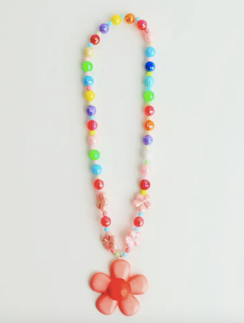 Sparkle Sisters Lovely Flower Necklace