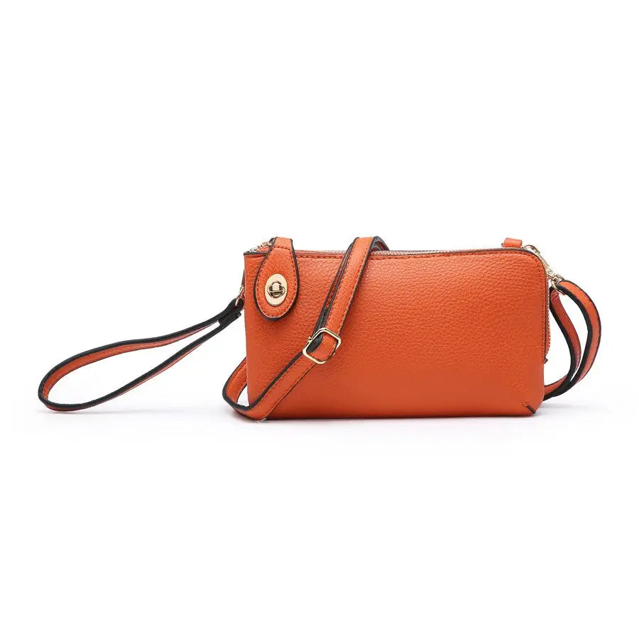 Jen & Co Kendall Vegan Leather Crossbody - Multiple Colors