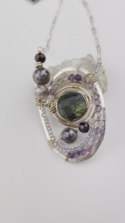 Art By Any Means Cosmos Necklace