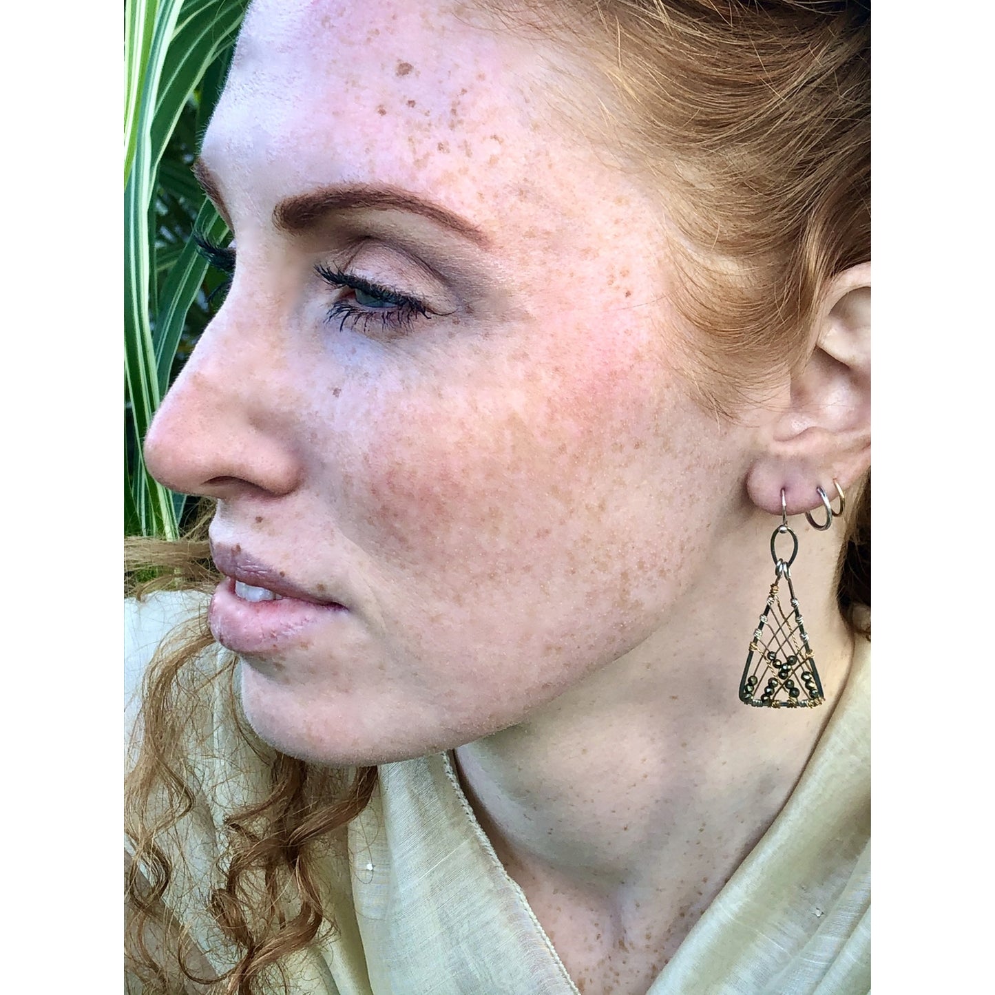 Art By Any Means Lattice Earrings
