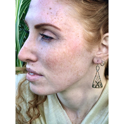 Art By Any Means Lattice Earrings