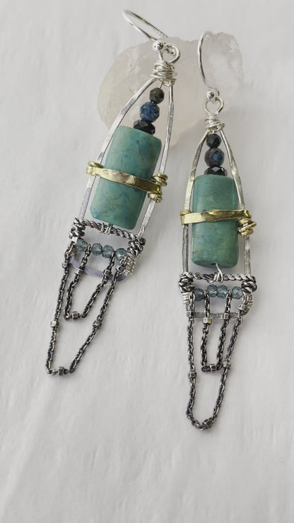 Art By Any Means Starry Night Earrings