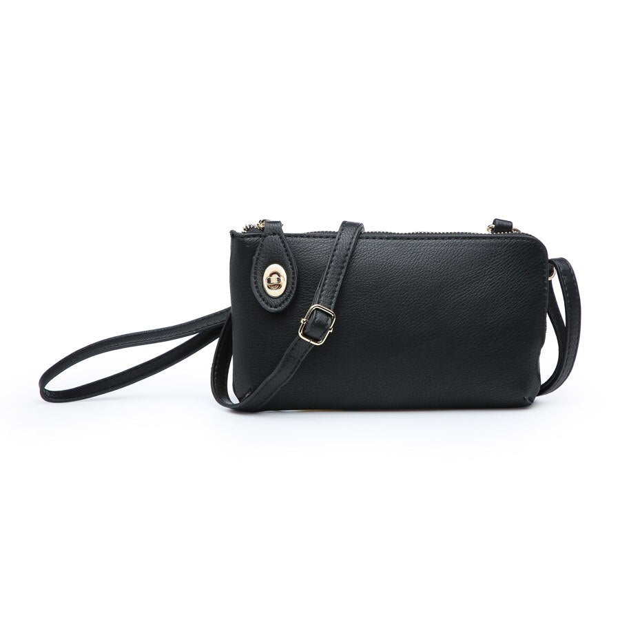 Jen & Co Kendall Vegan Leather Crossbody - Multiple Colors