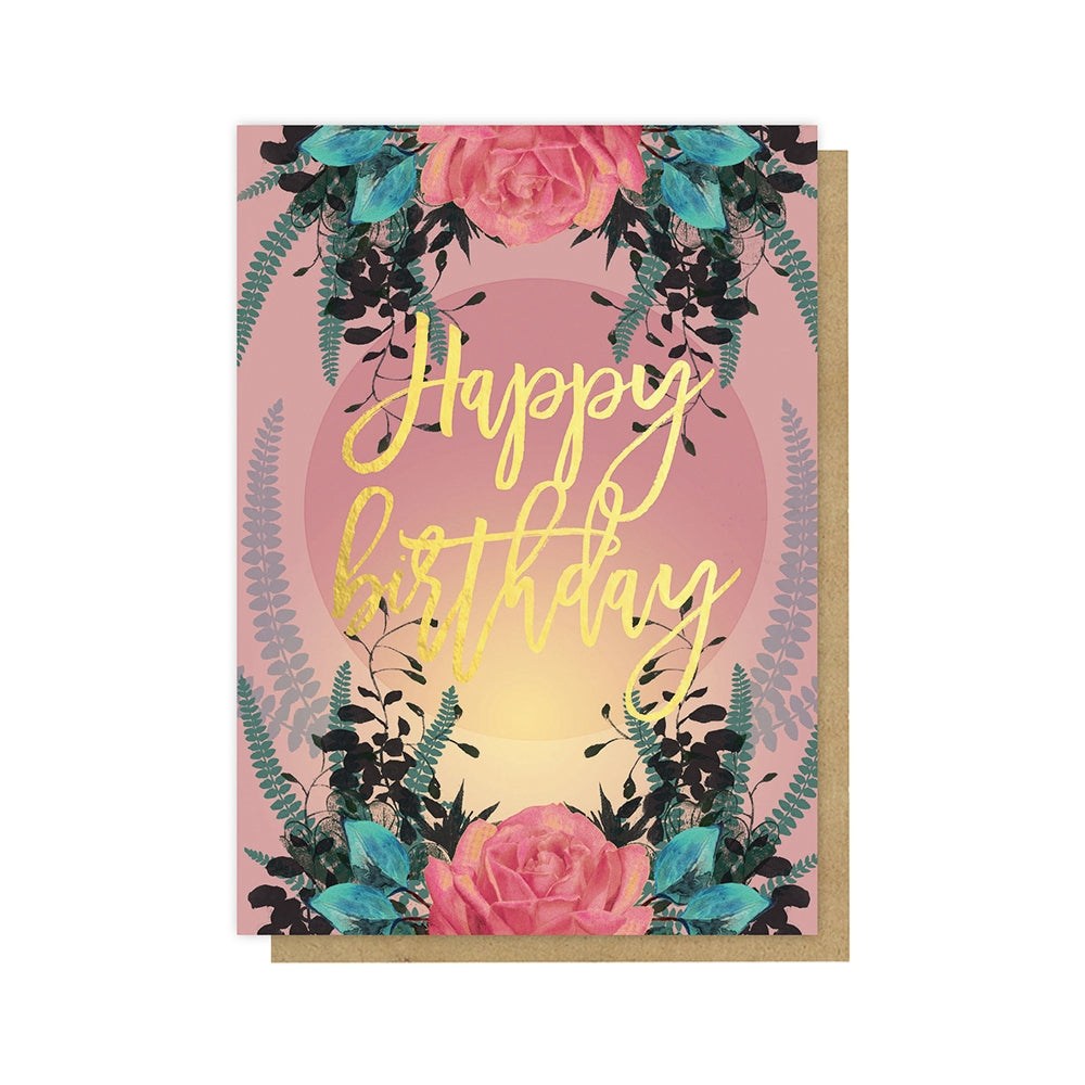 Papaya HAPPY BIRTHDAY ROSE Greeting Card
