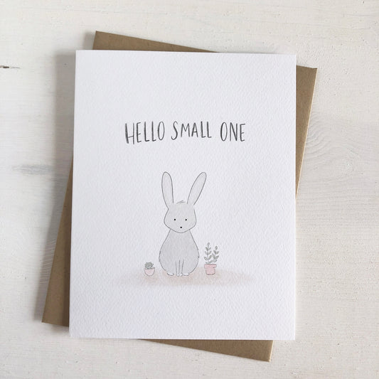 Hello Small One Greeting Card