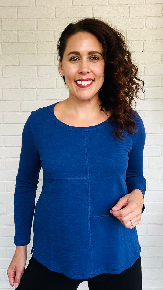 Habitat Cotton Pebble Coverstitch Crew - Multiple Colors